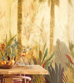 La Caravelle Mural by Elitis Ou se promene Eve
