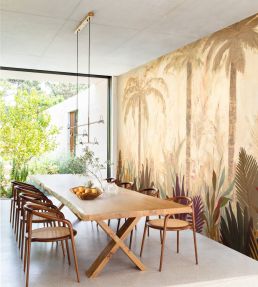 La Caravelle Mural by Elitis Une empreinte paradisiaque