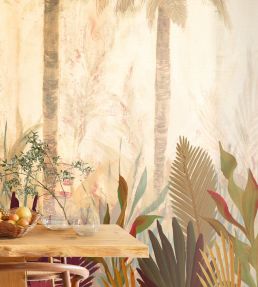 La Caravelle Mural by Elitis Une empreinte paradisiaque