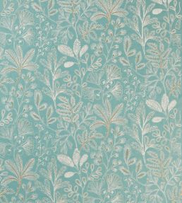La Deviniere Fabric by Nina Campbell Blue