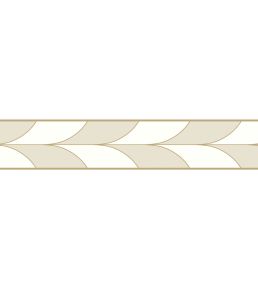 La Festive Border Wallpaper by Casadeco Beige Lin