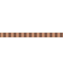 La Retro Border Wallpaper by Casadeco Caramel