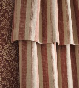 La Rochelle Fabric by Nina Campbell Coral