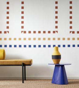 La Rythmique Border Wallpaper by Casadeco Celadon