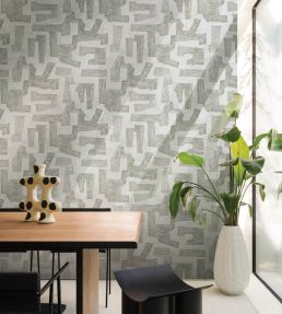 Labirinthos Wallpaper by Jannelli&Volpi Grey