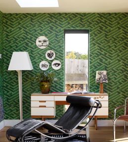 Labyrinth Wallpaper by Josephine Munsey Green