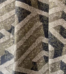 Labyrinth Fabric by Josephine Munsey Olive