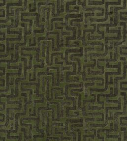 Labyrinth Fabric by Zinc Hunting