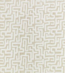 Labyrinth Fabric by Zinc Moonbeam