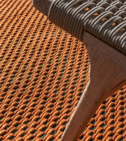Brink & Campman Lace Tricolore rug Terra-Rust-Green 496903-140200 Terra-Rust-Green