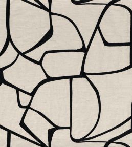 Lacis Fabric by Casamance Noir