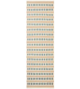 Chhatwal & Jonsson Ladakh Runner rug Off White/Light Beige/Heaven Blue RDH872850-26 Off White/Light Beige/Heaven Blue
