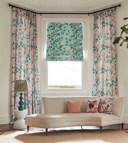 Lady Alford Satin Fabric by Harlequin Sky / Magenta