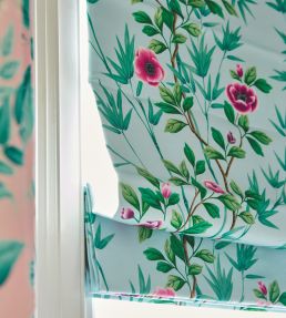 Lady Alford Satin Fabric by Harlequin Sky / Magenta