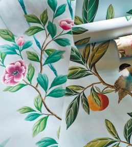 Lady Alford Wallpaper by Harlequin Fig Blossom / Magenta