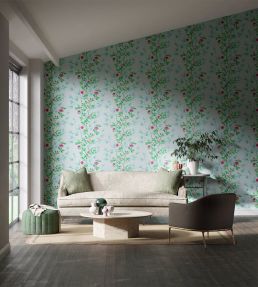 Lady Alford Wallpaper by Harlequin Sky / Magenta