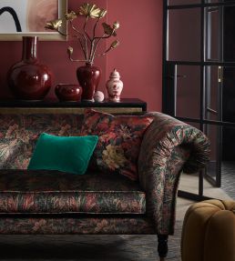 Lady Kristina Rose in Vintage Velvet Fabric by Liberty Lacquer