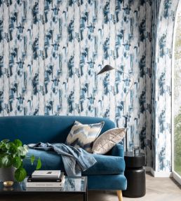 Lagna Wallpaper by Clarke & Clarke Mineral