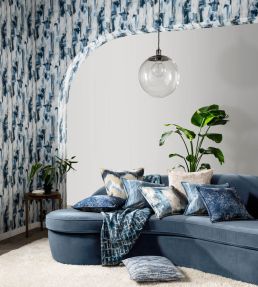 Lagna Wallpaper by Clarke & Clarke Mineral