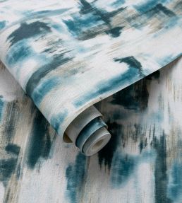 Lagna Wallpaper by Clarke & Clarke Mineral