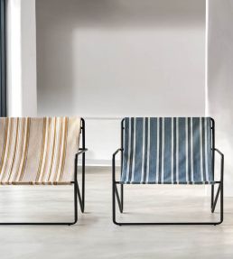 Lagos Fabric by Casamance Gris