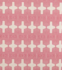 Laguna Fabric by Christopher Farr Cloth Hot Pink