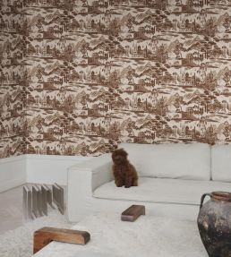 Lake Como Wallpaper by Sandberg Brown