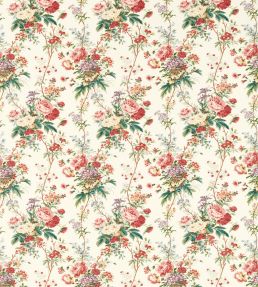 Lakeland Paradis Fabric by Sanderson Carmine