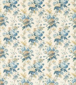 Lakeland Paradis Fabric by Sanderson Poppinjay/Lion
