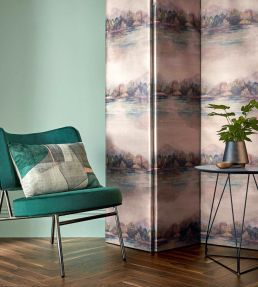 Lakeside Wallpaper by 1838 Wallcoverings Sunset