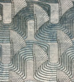 Lalique Fabric by Casal Bleu Glacier