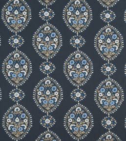 Lalita Fabric by Nina Campbell Navy