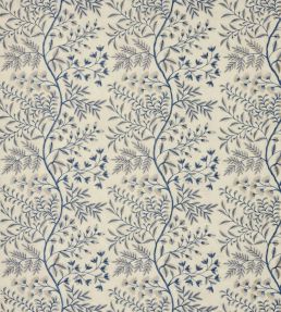 Lamballe Fabric by Nina Campbell Blue/Ivory