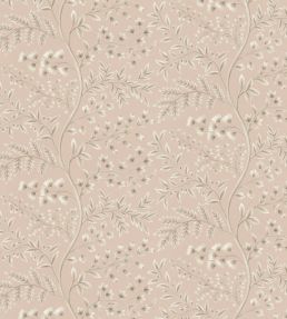 Lamballe Wallpaper by Nina Campbell Pink