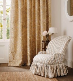 Lamballe Fabric by Nina Campbell Blue/Ivory