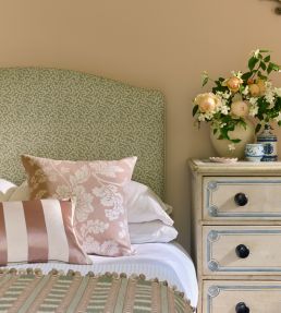 Lamerie Vermicelli Fabric by James Hare Pink