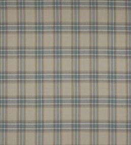Lamorna Check Fabric by Colefax and Fowler Blue