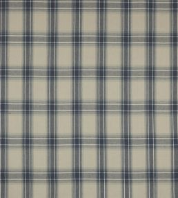 Lamorna Check Fabric by Colefax and Fowler Navy