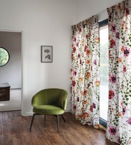 Lamorran Trail Fabric by Osborne & Little Blue
