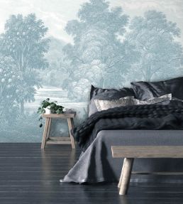 Land of Milk & Honey Mural by Woodchip & Magnolia Blue