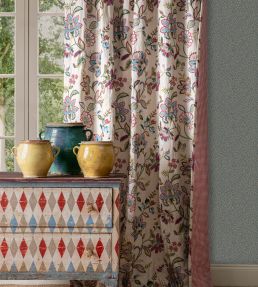Langley Fabric by GP & J Baker Red/Blue