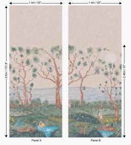Lantern Parade Mural by Andrew Martin Dusk