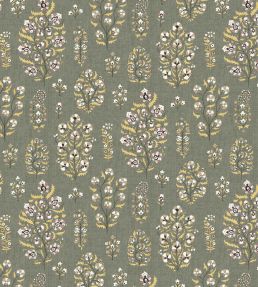 Lara Fabric by Lewis & Wood Smoky Gold