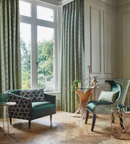 Latifah Fabric by Prestigious Textiles Jade