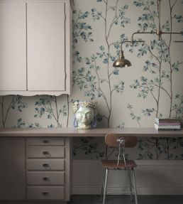 Laura Mural by Sandberg Blue