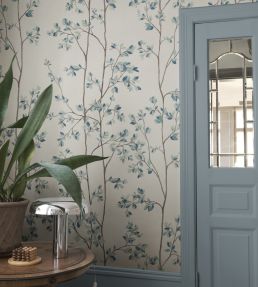 Laura Mural by Sandberg Blue