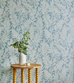 Laurel Leaf Wallpaper by 1838 Wallcoverings Breeze