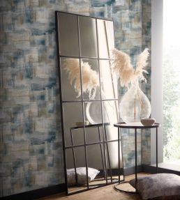 Lavatus Wallpaper by Clarke & Clarke Midnight