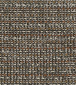 Lavenham Fabric by Osborne & Little Coal / Terracotta