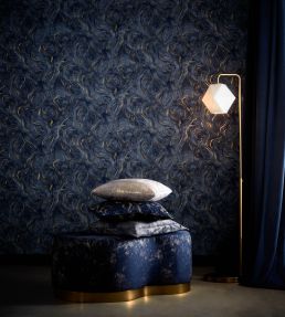 Lavico Wallpaper by Clarke & Clarke Blush